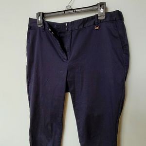Brooks brothers navy fitted pants size 10